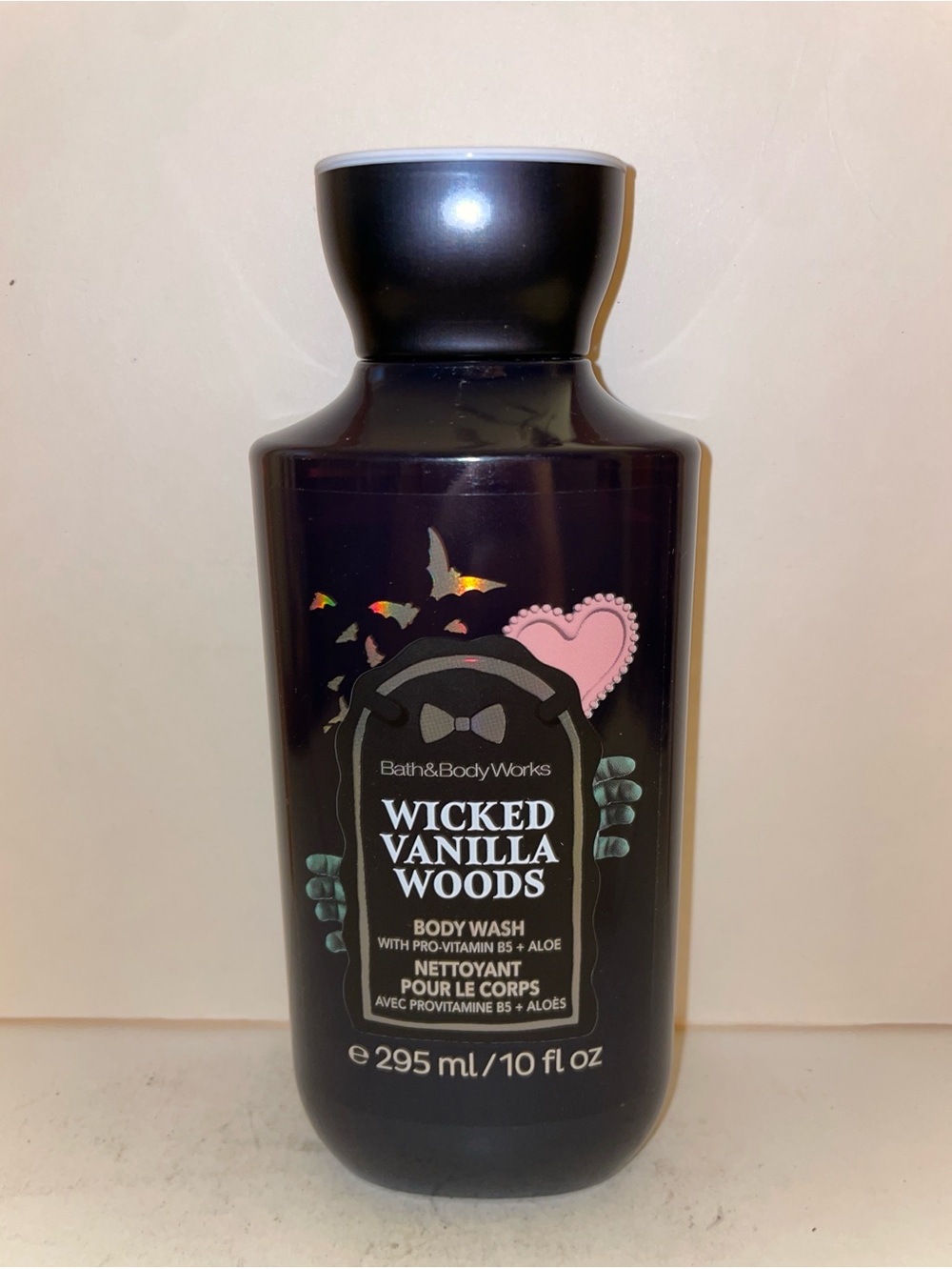 Bath & Body Works Wicked Vanilla Woods Body Wash 10oz Halloween Discontinued New